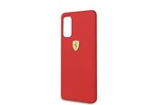 Mobiel - Covers & Cases - Ferrari Silicone Case for Samsung Galaxy S20 - Red - 3700740473320