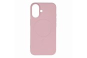 Mobiel - Covers & Cases - Hurtel Liquid Silicone Case MagSafe for iPhone 16 Plus - Light Pink - 5907769363405