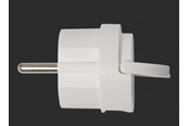 Schakeleenheden - Pro Socket angle schuko mini, white - 30-081-1