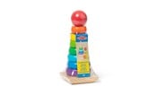 Speelgoed voor baby's - Melissa & Doug Wooden Stacker Rainbow - 6073090
