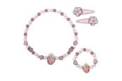 Creatief spelen - Little Dutch Wooden Jewelry Set Strawberry 4-piece. - 126213