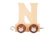 Houten speelgoed - Small Foot - Wooden Letter Train - N - 12 pieces - 7473-display12