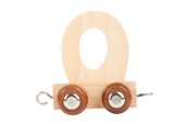Houten speelgoed - Small Foot - Wooden Letter Train - O - 12 pieces - 7474-display12