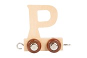 Houten speelgoed - Small Foot - Wooden Letter Train - P - 12 pieces - 7475-display12