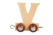 Houten speelgoed - Small Foot - Wooden Letter Train - V - 12 pieces - 7481-display12