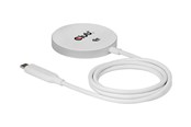 Mobiel - Adapters & Opladers - Club 3D CAC-3026 wireless charging pad - Qi2 Qi cerfified MagSafe compatible magnetic - 25 Watt - CAC-3026