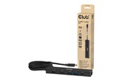 Docking station - Club 3D - docking station - USB-C - HDMI - 1GbE - CSV-2555