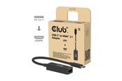 Beelscherm- en tv-kabel - Club 3D adapter cable - 12 cm - CAC-2505