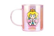 Merchandise - Paladone - Super Mario - Princess Peach Iridescent Glass - Mokken - PP16250NN