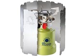 Kamperen & Outdoor - Meva Wind Shield for Tourist Stove Burner - Silver - 6959291001026
