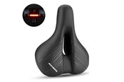 Fietsaccessoires - Rockbros 38218916002 MTB bicycle saddle + lamp - black - Rockbros-38218916002