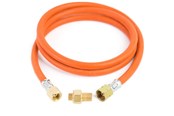 Grill & Accessoires - Meva Connection reduction to tourist gas cylinder G 3/8" L - 7/16" hose 1.5m - 8590584475414