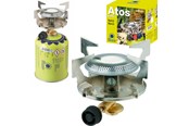 Grill & Accessoires - Meva Gas Tourist Stove for Gas Cartridges with 7/16" ATOS 1.8kW Thread - 8427921002104