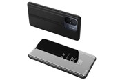 Mobiel - Covers & Cases - Hurtel Clear View Case cover for Xiaomi Redmi 11A / Poco C55 / Redmi 12C Flip Case Black - 9145576275986