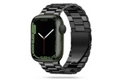 Smartwatch - Accessoires - Tech-Protect Stainless Bracelet for Apple Watch 4 / 5 / 6 / 7 / 8 / 9 / SE / Ultra 1 / 2 (42 / 44 / 45 / 49 mm) - Black - 5906735412796