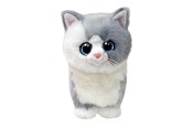Merchandise - Ty - Beanie Boos - Furley Cat Grey/White /Plush - Pluche - 0008421374113