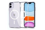 Mobiel - Covers & Cases - Tech-Protect MagMat MagSafe Case for iPhone 11 - Transparent - 9589046922572