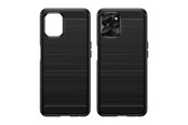Mobiel - Covers & Cases - Hurtel Carbon Case for Realme 10 5G / Realme 9i 5G Flexible Silicone Carbon Cover Black - 9145576271872