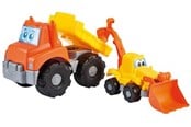 Speelgoedauto - Impulse Toys Truck & Backhoe Loader - 492