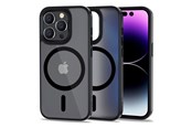 Mobiel - Covers & Cases - Tech-Protect MagMat MagSafe Case for iPhone 14 Pro - Matte Black - 9589046925474