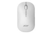 Muis - Acer AMR130 - mouse - 2.4 GHz Bluetooth 5.2 - white - Muis - Optische led - 4 knoppen - Wit - GP.MCE11.048