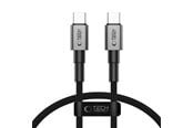 USB-kabel - Tech-Protect UltraBoost USB-C DNA PD60W/3A 50 cm Cable - Grey - 5906302380763