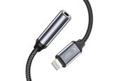 Audiokabel - Tech-Protect UltraBoost Lightning / mini jack 3.5mm adapter - black - 9490713929599