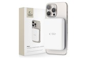 Powerbank - Tech-Protect LifeMag PB11 Power Bank with MagSafe 10000mAh 15W USB-C Port - White + USB-C Cable Powerbank - Wit - 10000 mAh - 5906302309467
