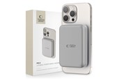 Powerbank - Tech-Protect PB11 LifeMag MagSafe 10000 mAh - Titanium Powerbank - Zilver - 10000 mAh - 5906302309504