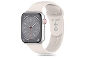 Smartwatch - Accessoires - Tech-Protect Silicone Strap for Apple Watch 4 / 5 / 6 / 7 / 8 / 9 / SE (38 / 40 / 41 mm) - Beige - 5906302310159