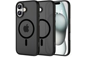 Mobiel - Covers & Cases - Tech-Protect MagMat MagSafe Case for iPhone 16 - Black - 5906302311088