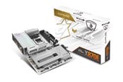 Moederbord - Sapphire NITRO+ X870EA PhantomLink Polar Moederbord - AMD X870E - AMD AM5 socket - DDR5 RAM - ATX - 52122-11-40G