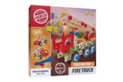 Bouw-/constructiekits - Heros Constructeur – 3-in-1, brandweerwagen, 155 stukken - HE0009
