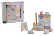 Houten speelgoed - Jouéco The Wildies Family Stacking Houses - 263-80089