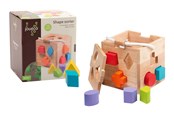 Houten speelgoed - Jouéco Shape sorter - 263-80004