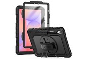 Tablet - Hoezen - Tech-Protect Solid360 Case for Samsung Galaxy Tab S9 FE 10.9" X510 / X516B - Black - 9319456606249