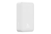 Powerbank - Baseus EnerFill FM41 20000mAh 20W Magnetic Power Bank with USB-C to USB-C Cable 30cm - White Powerbank - Wit - 20000 mAh - E0027U01