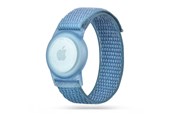 Mobiel - Overige accessoires - Tech-Protect  Nylon Strap for Kids on Apple AirTag - Blue - 9589046926082