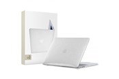 Tassen - Tech-Protect SmartShell Case for MacBook Air 13" M2 / M3 / 2022-2024 - Clear Glitter - 9589046924095
