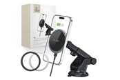 Mobiel - Adapters & Opladers - Tech-Protect A2 Car Phone Holder with MagSafe 15W Inductive Charger for Cockpit - Black - 9589046926723