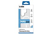 Mobiel - Covers & Cases - SBS Cover Light Mag Protective Case for Samsung Galaxy S26 Ultra Compatible with MagSafe - Transparent - TELIGMAGSAS26UT