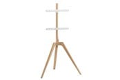 Muurbevestigingen, AV-bevestigingen & AV-meubels - NorStone Vision Wood Tripod TV Stand - Max - recommended for - NPRVISWOOMWB