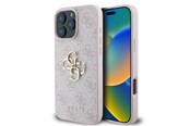 Mobiel - Covers & Cases - GUESS 4G Big Logo Case for iPhone 16 Pro - Pink - 3666339327668