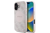 Mobiel - Covers & Cases - GUESS 4G Circle Classic Logo MagSafe iPhone 16 Case - Pink - 3666339426774