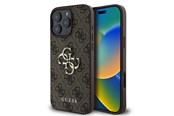 Mobiel - Covers & Cases - GUESS 4G Big Logo Case for iPhone 16 Pro - Brown - 3666339327583