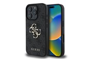 Mobiel - Covers & Cases - GUESS 4G Big Logo Case for iPhone 16 Pro - Black - 3666339327545