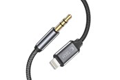 Audiokabel - Tech-Protect UltraBoost Lightning audio cable / mini jack 3.5mm 1m - black - 9490713929087