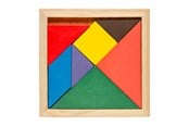 Puzzels - Duckiez Wooden Tangram Puzzle 7 pcs. Hout - 8709