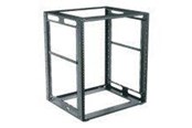Muurbevestigingen, AV-bevestigingen & AV-meubels - Middle Atlantic CFR Series CFR-11-18 rack - for AV System - black powder coat - Max - recommended for - CFR-11-18