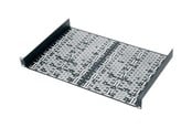 Rackkoffers - Legrand Middle Atlantic 1RU UMS Rackshelf - 11.5 in Depth with Partial Blank Panels - UMS1-11.5K